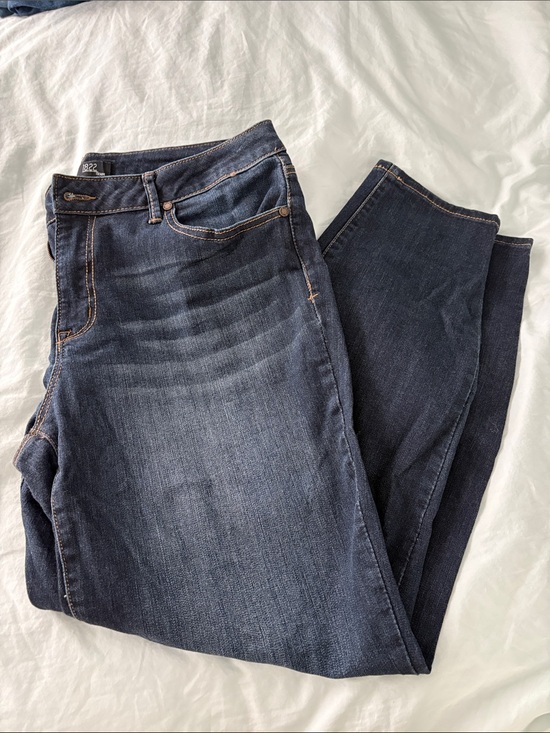 1822 Denim Denim - 1822 Denim Women’s Skinny Jeans in Dark Indigo Blue